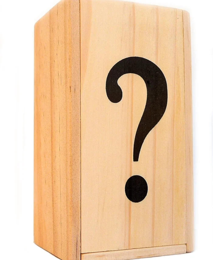 Hidden Lock Wooden Chest Style Secret Puzzle Box