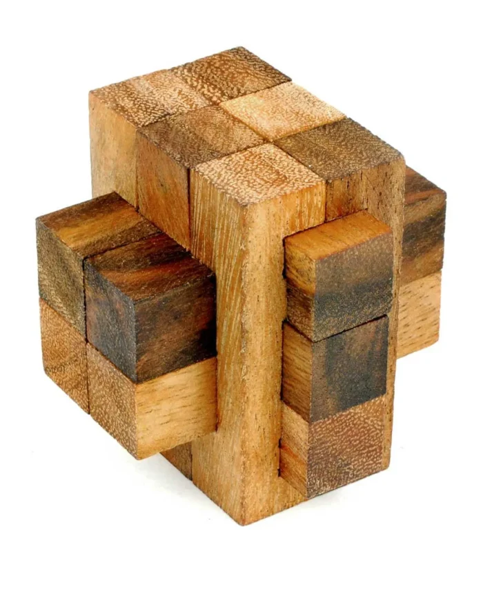Everest Peak Wooden Three Dimensional Tower Puzzle